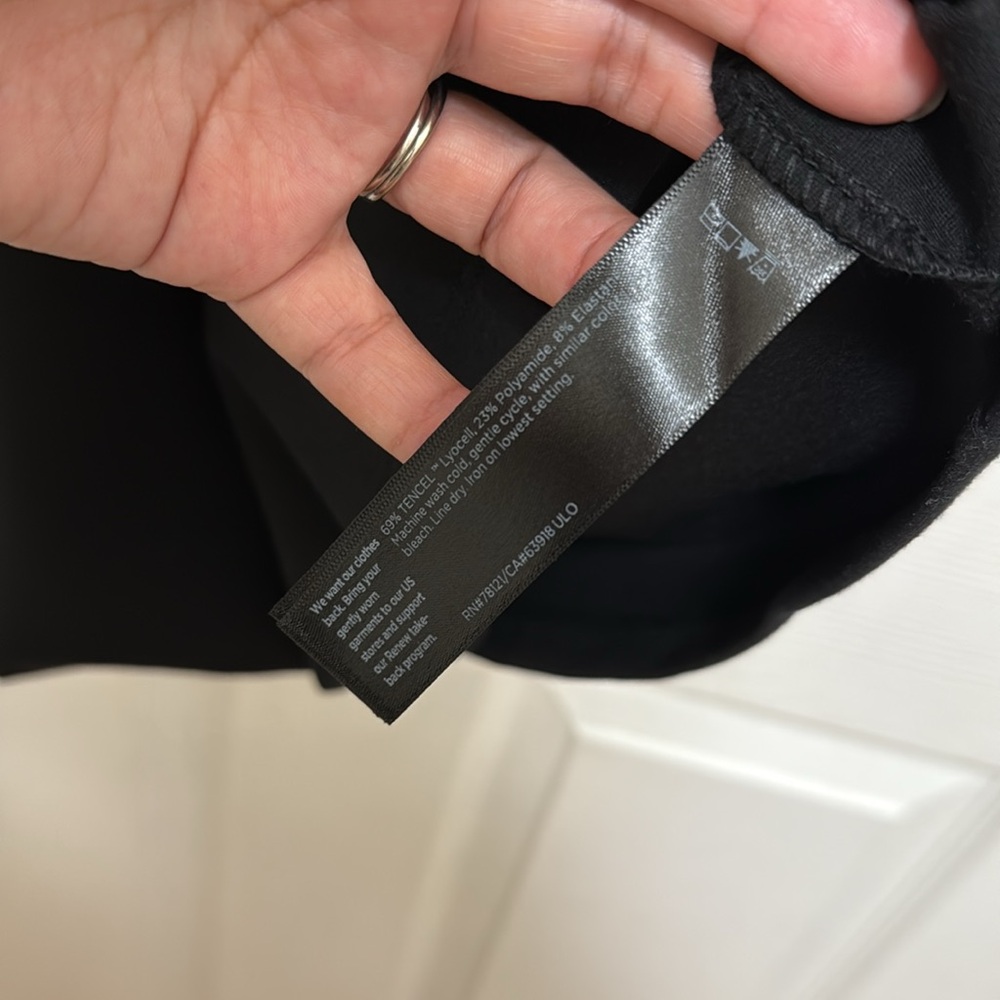 NWT Eileen Fisher Lightweight Ponte Split Neck Dr… - image 10